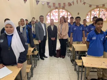 Advisor to the Minister of Tourism and antiquities for training and education Visits El Fawakher ATS